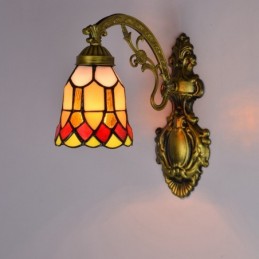 Wandlamp in Tiffany-Stijl...