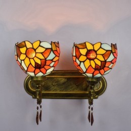 Wandlamp in Tiffany-Stijl...
