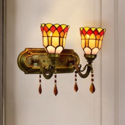 Wandlamp in Tiffany-Stijl...