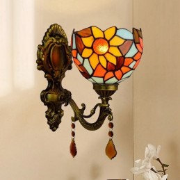 Wandlamp in Tiffany-Stijl...