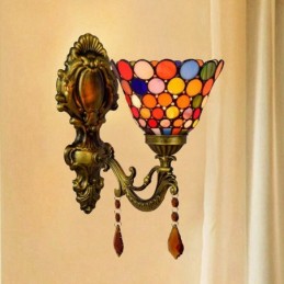 Wandlamp in Tiffany-Stijl...