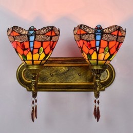 Wandlamp in Tiffany-Stijl...