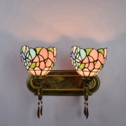 Wandlamp in Tiffany-Stijl...