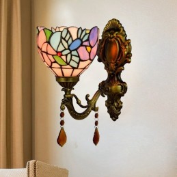 Wandlamp in Tiffany-Stijl...