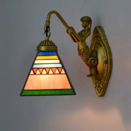 Wandlamp in Tiffany-Stijl...