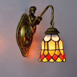 Wandlamp in Tiffany-Stijl...
