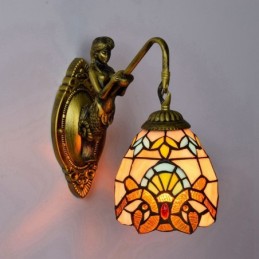 Wandlamp in Tiffany-Stijl...