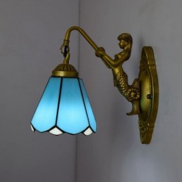 Wandlamp in Tiffany-Stijl...