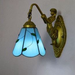 Wandlamp in Tiffany-Stijl...