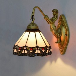 Wandlamp in Tiffany-Stijl...