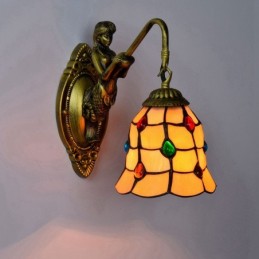 Wandlamp in Tiffany-Stijl...