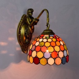 Wandlamp in Tiffany-Stijl...