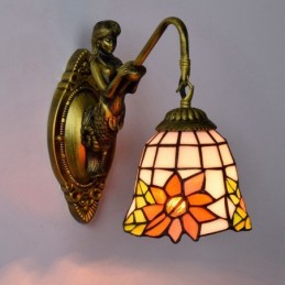 Wandlamp in Tiffany-Stijl...