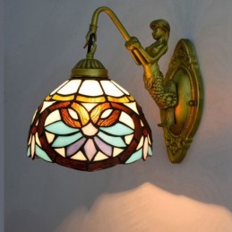 Wandlamp in Tiffany-Stijl...