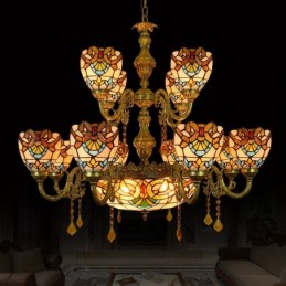 Hanglamp in Tiffany-Stijl...