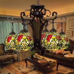 Hanglamp in Tiffany-Stijl...