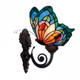 Wandlamp in Tiffany-Stijl...