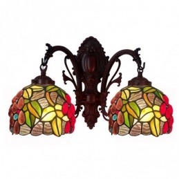 Wandlamp in Tiffany-Stijl...