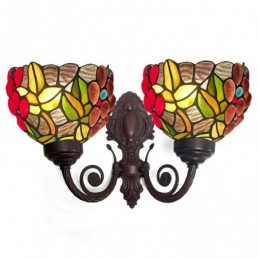 Wandlamp in Tiffany-Stijl...