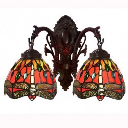 Wandlamp in Tiffany-Stijl...