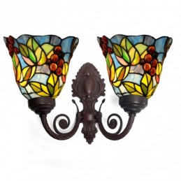 Wandlamp in Tiffany-Stijl...