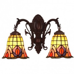 Wandlamp in Tiffany-Stijl...