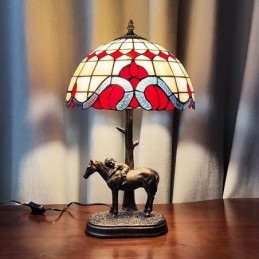 Tafellamp in Tiffany-Stijl...