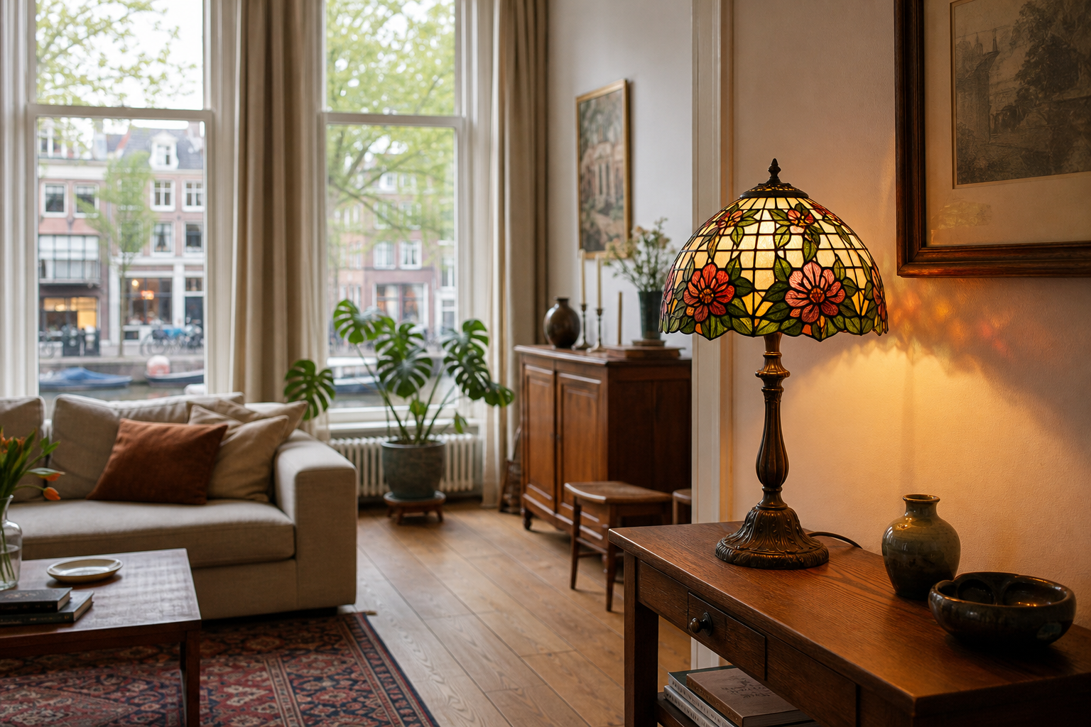 Tiffany lamp kopen: Stijlvolle sfeermakers voor elk Nederlands interieur