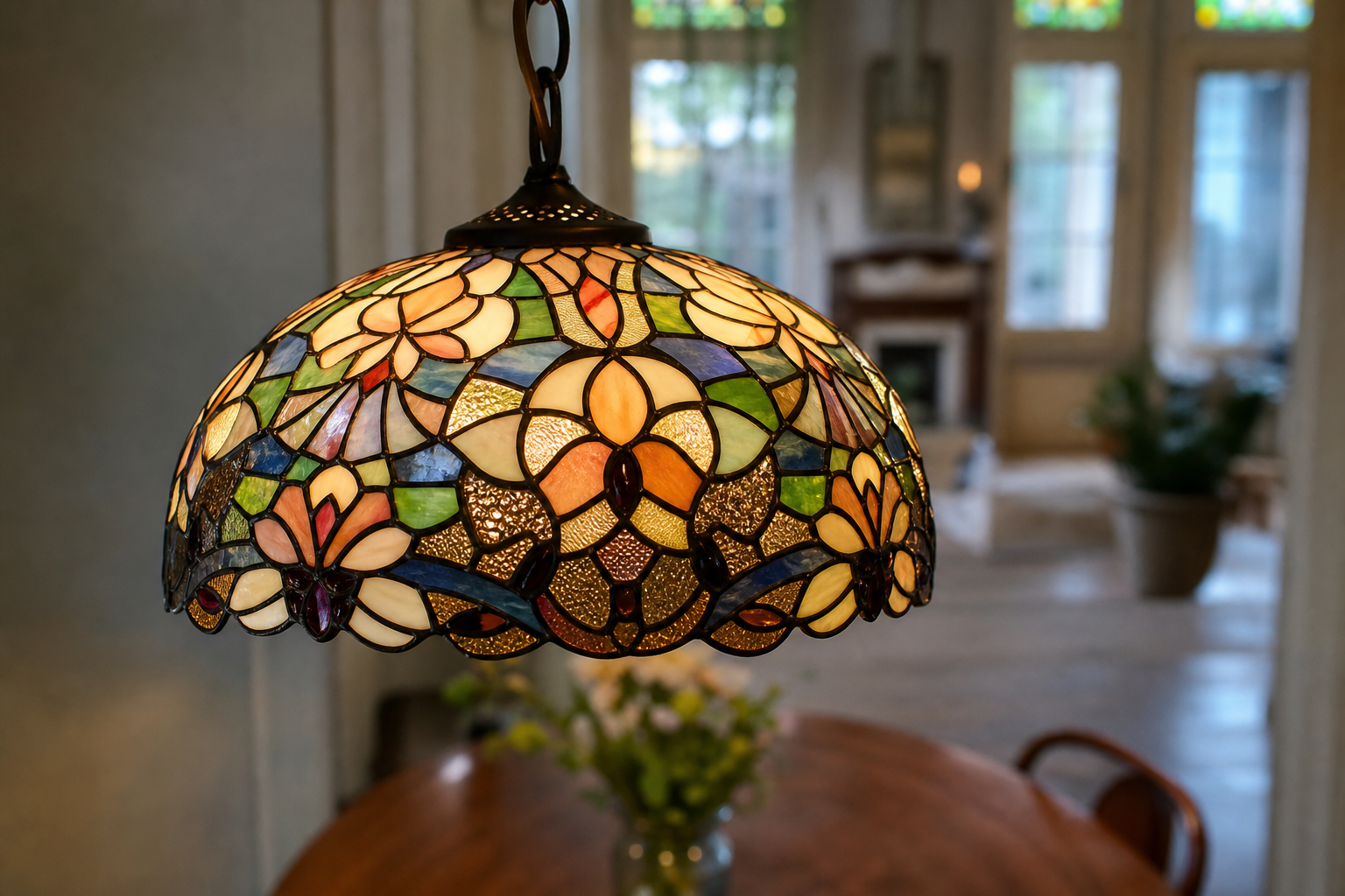 Tiffany hanglamp kopen: sfeermaker voor de ronde eettafel in het Nederlandse grachtenpand gids